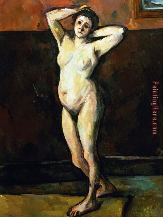 Paul Cezanne Standing Nude